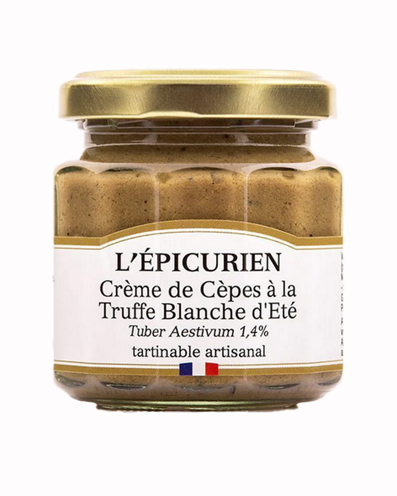 Paste aus Steinpilzen & weißem Sommertrüffel Crème de Cèpes à la Truffe Blanche d`Eté 100 g