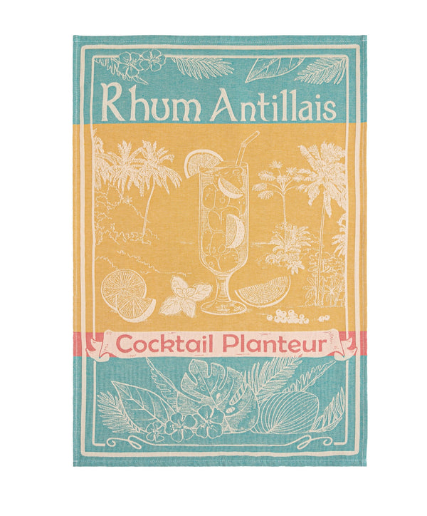 Geschirrtuch Jacquard 'Rhum antillais'