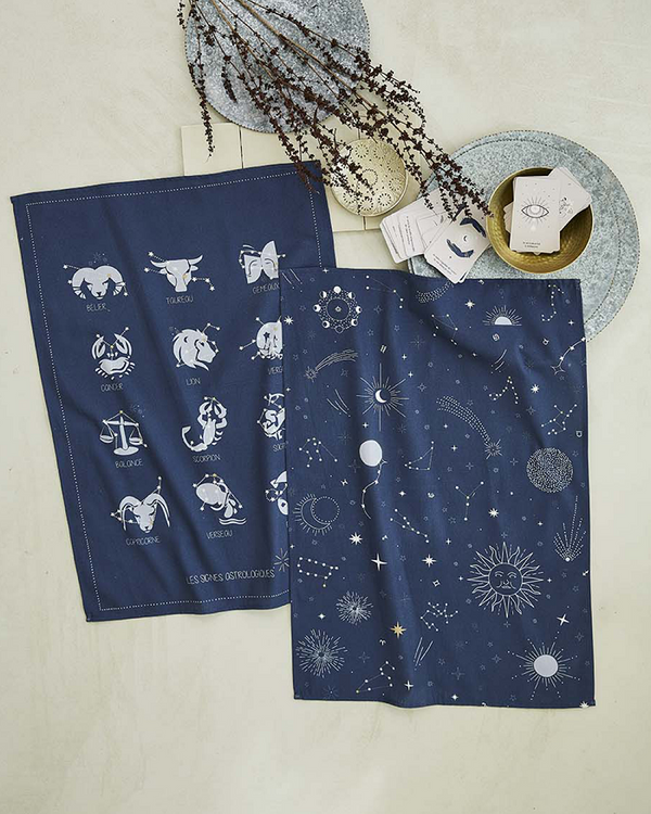 Geschirrtuch Les Signes Astrologiques