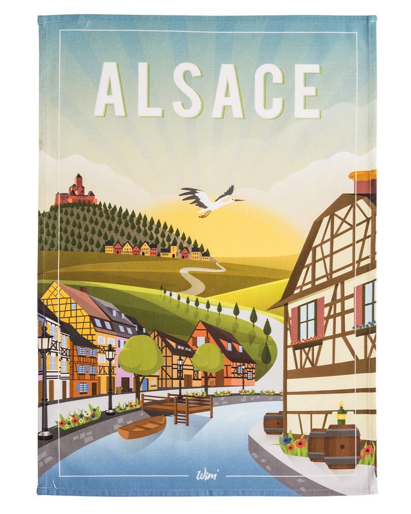 Geschirrtuch Alsace
