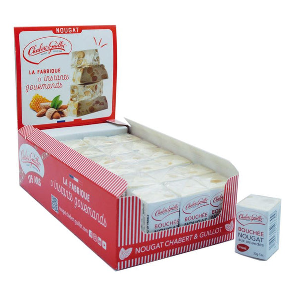 Weißer Nougat aus der Provence weich 30 g