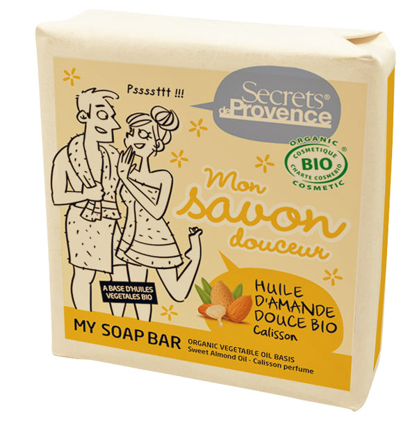 Naturseife mit Mandelöl & Calisson-Duft 100 g