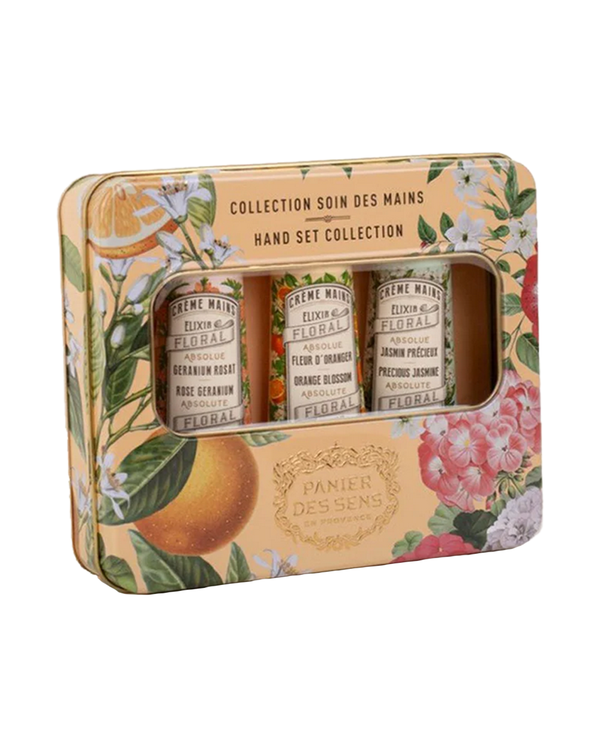 Geschenkset Handcreme 3x30ml - Jasmin,Geranie,Orangenblüte