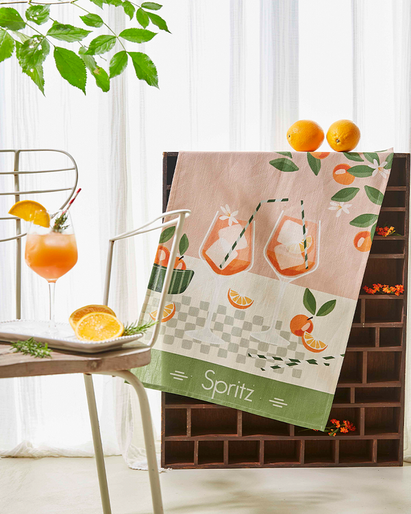 Geschirrtuch Spritz