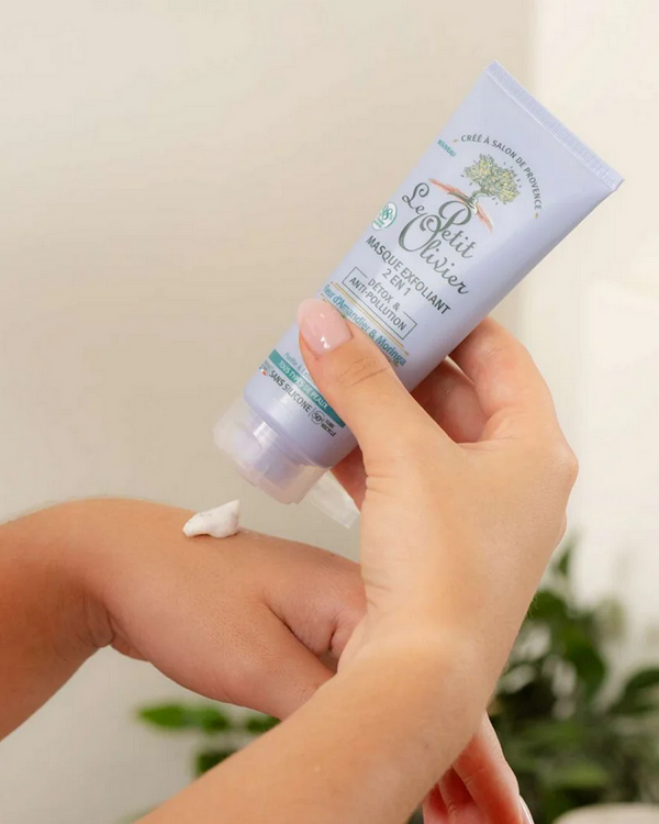 Peeling-Maske 2 in 1 Mandelblüte & Moringa 75 ml