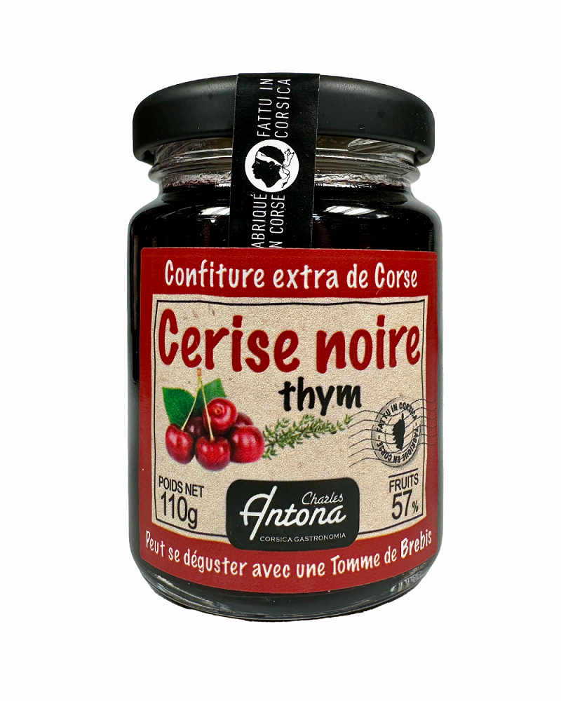 Konfitüre Schwarzkirsche & Thymian 110 g