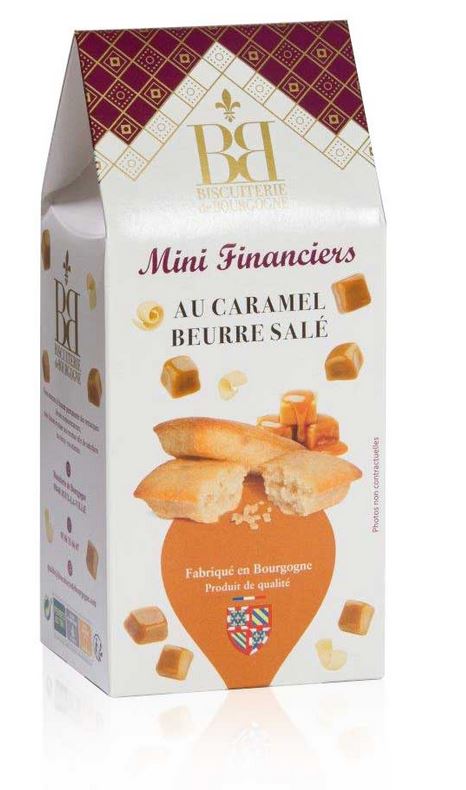 Mini-Mandelkuchen & gesalzenen Butterkaramellsplittern 150 g