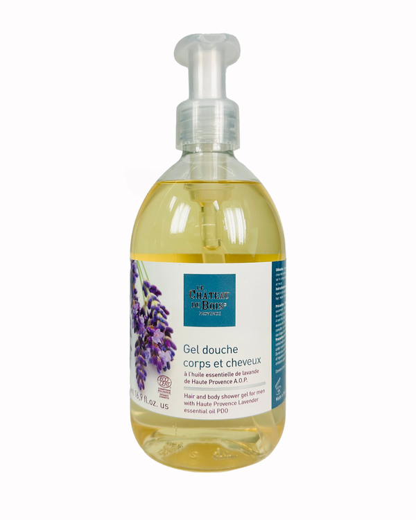 Duschgel Lavendel für Körper & Haar mit Spender 500 ml