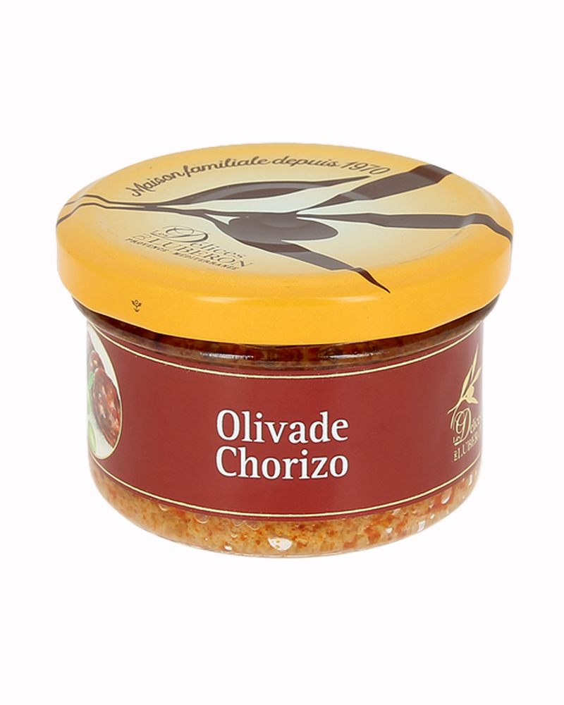 Grüne Olivenpaste mit Chorizo 90 g