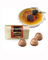 Feinherbe Trüffelspezialität Crème Brûlée 30 g - Chocolaterie Bruntz