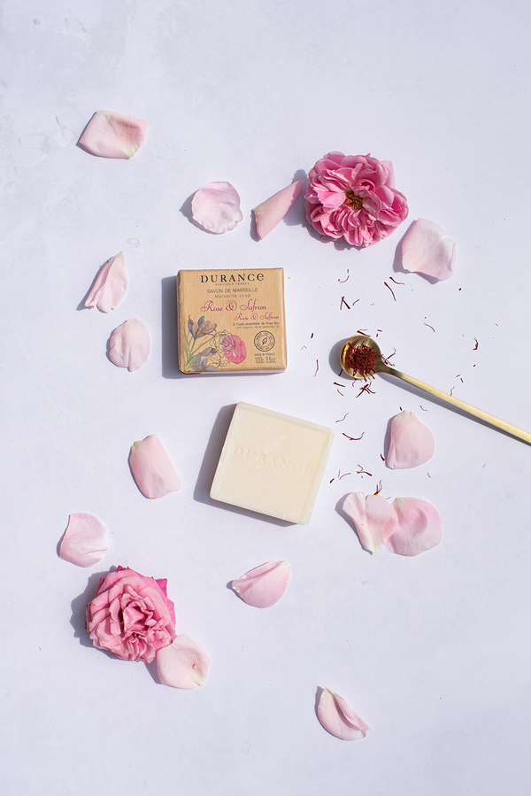 Marseiller Seife Rose-Safran 100 g