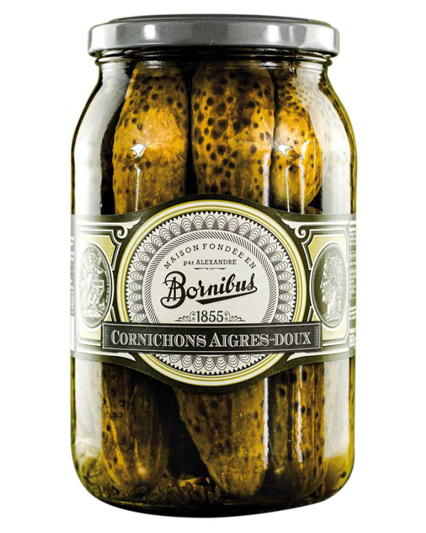 Cornichons (Essiggurken) süßsauer 860 g