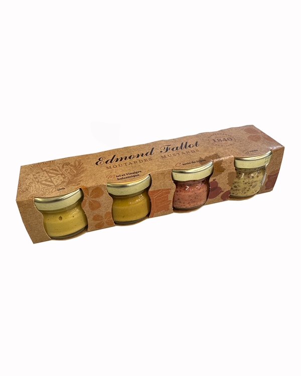 Geschenkset Senf  4 x 25 g