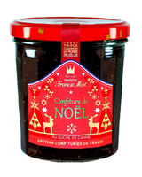 Weihnachts-Fruchtaufstrich mit Feige, Aprikose, Rosinen & Rum 340 g