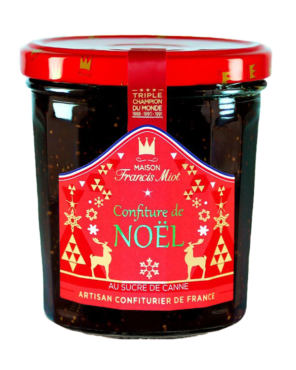 Weihnachts-Fruchtaufstrich mit Feige, Aprikose, Rosinen & Rum 340 g