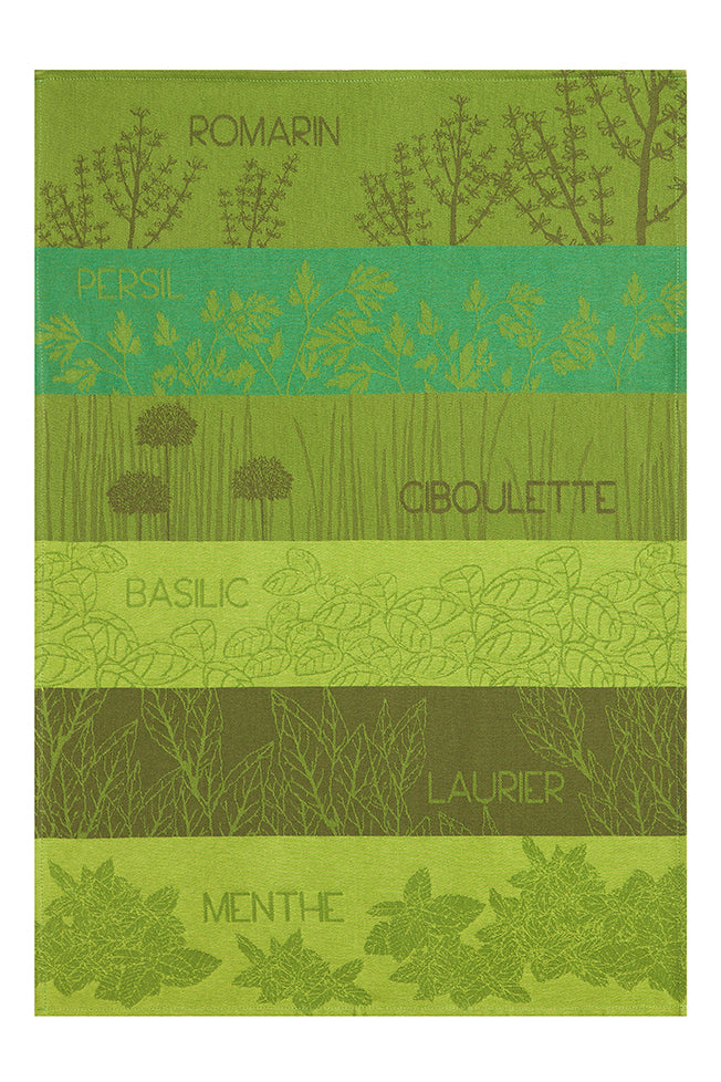 Geschirrtuch Jacquard 'Herbes aromatiques'