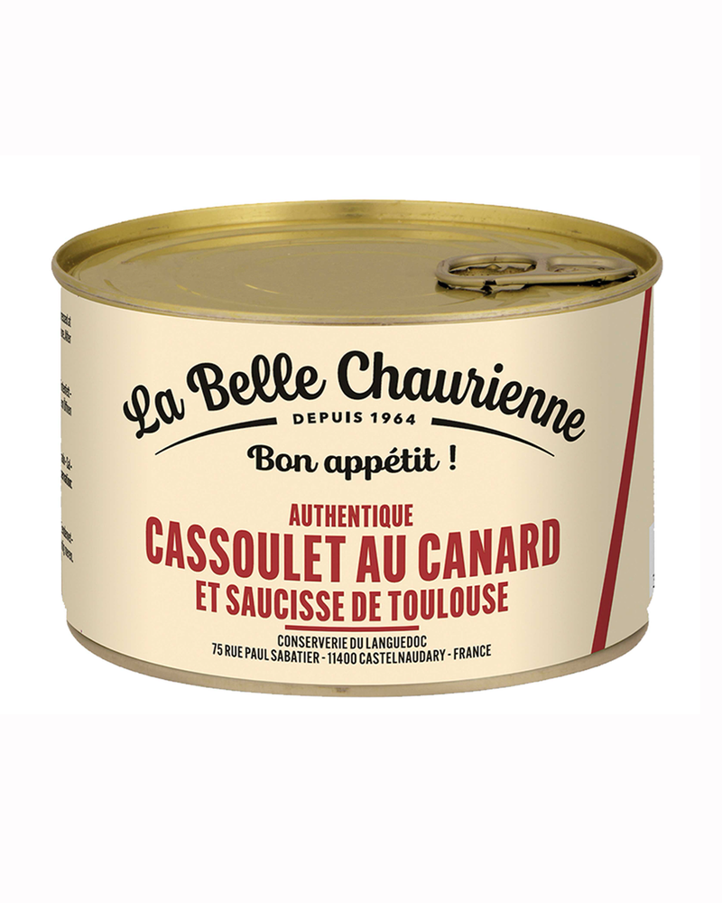 Cassoulet mit Ente (Bohneneintopf mit Ente) in Dosenkonserve 420 g - La Belle Chaurienne