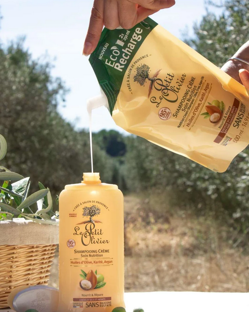 Shampoo für trockenes & geschädigtes Haar Olive, Shea, Argan 250 ml