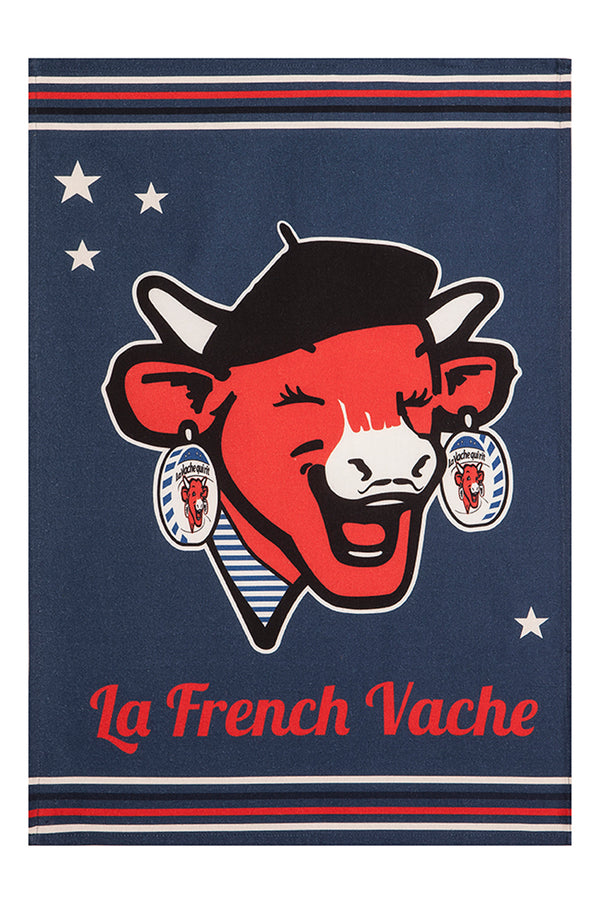 Geschirrtuch 'La Vache qui rit' French vache
