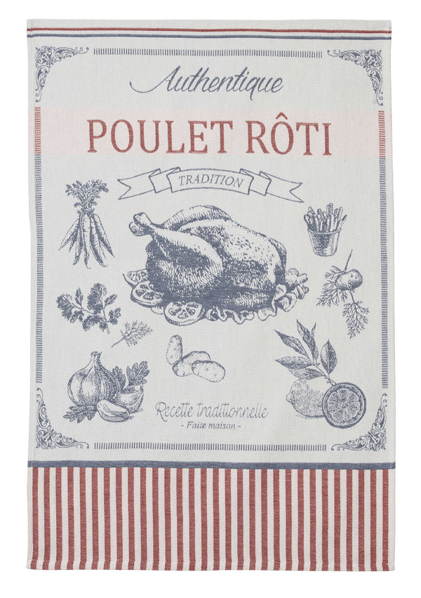 Geschirrtuch Jacquard 'Poulet Rôti'