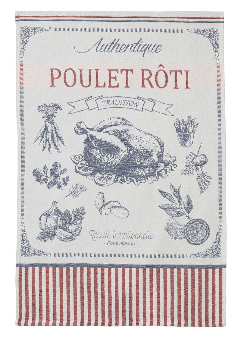 Geschirrtuch Jacquard 'Poulet Rôti'