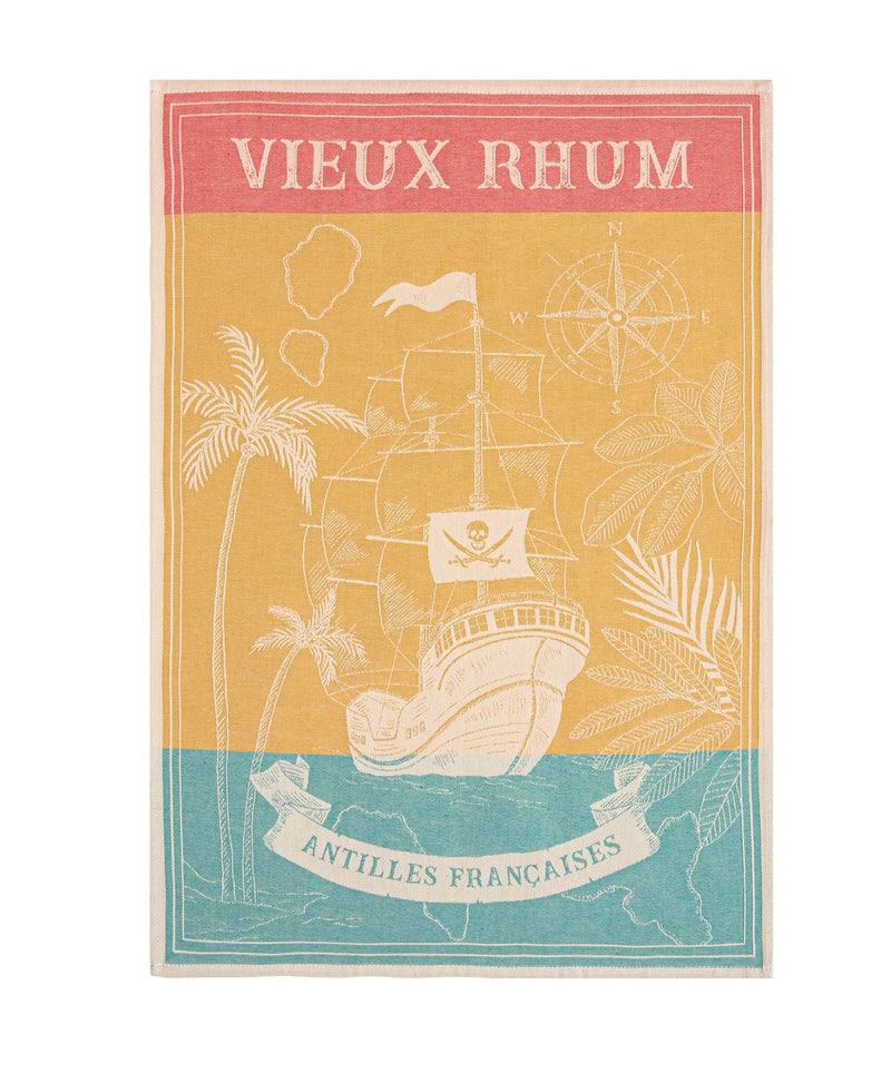 Geschirrtuch Jacquard 'Vieux Rhum'