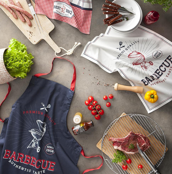 Geschirrtuch Jacquard 'BBQ'