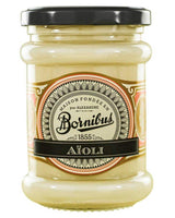 Bornibus Aioli cremige Knoblauchmayonnaise im Glas 