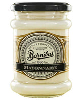 Bornibus Mayonnaise klassische cremige Feinkostsauce im Glas aus Frankreich von Maison Bornibus 1855