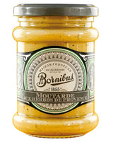 Bornibus Moutarde mit Kräutern der Provence aromatischer französischer Senf im Glas Feinkost von Maison Bornibus 1855