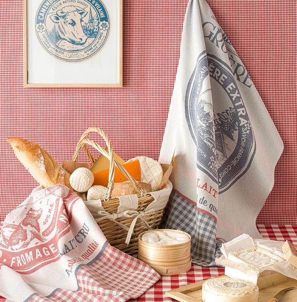 Geschirrtuch Jacquard 'Camembert'