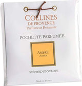 Collines de Provence Duftbeutel Amber für Schrank, Schublade oder Wohnraum mit warmem, sinnlichem Duft.