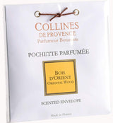 Collines de Provence Duftbeutel Orientalisches Holz für Schrank, Schublade oder Wohnraum mit warmem, würzig-holzigem Duft.