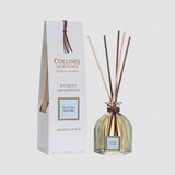 Collines de Provence Duftbouquet Aloe Vera 100 ml mit Glasflakon, Duftstäbchen und weißer Geschenkverpackung auf hellem Hintergrund.