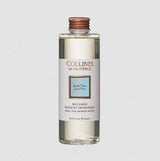 Collines de Provence Nachfüllung für Duftbouquet Aloe Vera 200 ml in transparenter Flasche mit weißem Etikett und kupferfarbenem Schraubverschluss auf hellem Hintergrund.
