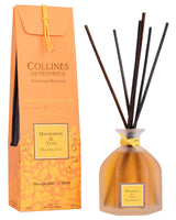 Collines de Provence Raumduft Diffuser Mandarine & Yuzu mit Duftstäbchen und Verpackung