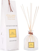Collines de Provence Raumduftdiffuser Orientalisches Holz (100 ml) mit Duftstäbchen in dekorativer Glasflasche für eine langanhaltende, warme und orientalisch-holzige Raumbeduftung.