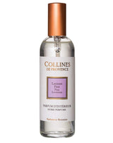 Collines de Provence Raumspray Feiner Lavendel in transparenter Sprühflasche mit kupferfarbenem Deckel