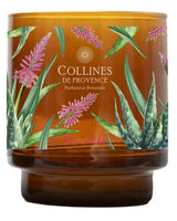Duftkerze Aloe Vera Blüte“von Collines de Provence in braunem Glas