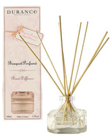 Durance Raumduft Diffuser Blutorange 100ml mit dekorativem Glasflakon, Duftstäbchen und eleganter Verpackung mit Duftbezeichnung Orange Sanguine Blood Orange