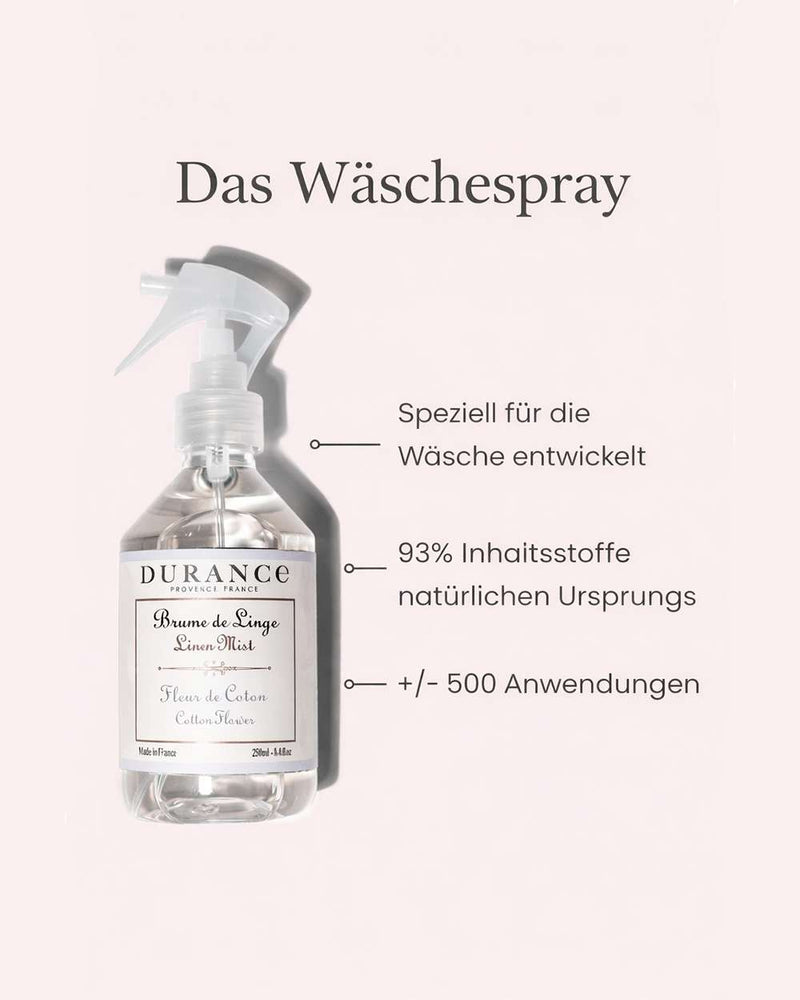 Wäschespray Baumwollblüte 250 ml – La Cigale