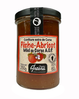 Konfitüre Pfirsich-Aprikose mit korsischem Honig 250 g