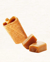 Gavottes Crêpe Dentelle mit Karamell und gesalzener Butter in Detailansicht