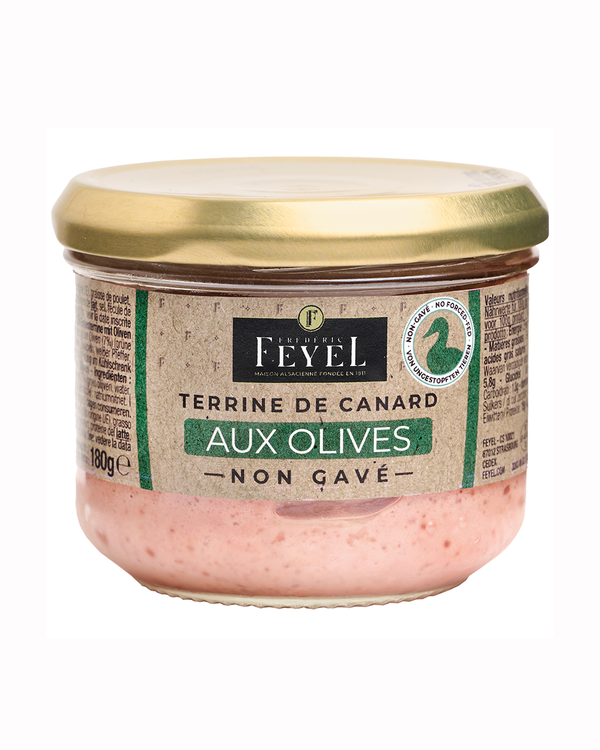 Pastete mit Ente & grünen Oliven 180 g