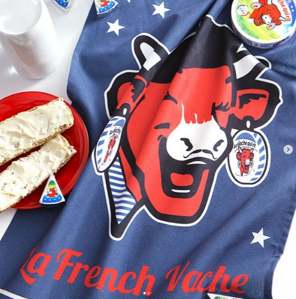 Geschirrtuch 'La Vache qui rit' French vache