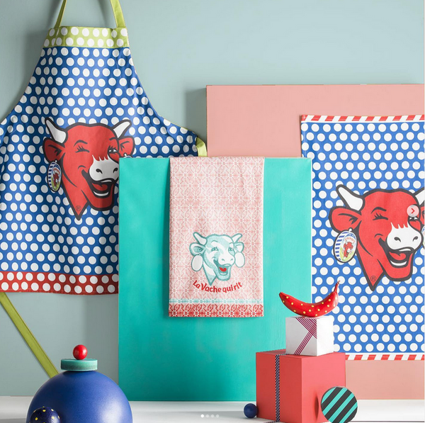 Geschirrtuch Jacquard 'La Vache qui rit' Classic