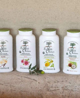 Le Petit Olivier Duschcreme Sortiment mit Vanille, Rose, Verbene-Zitrone und Kokosnuss