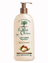 Le Petit Olivier reparierende Körpermilch mit Sheabutter