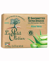 Le Petit Olivier Seifen mit Aloe Vera im Doppelpack