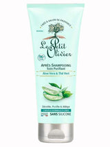 Le Petit Olivier Spülung für normales bis fettiges Haar mit Aloe Vera und grünem Tee